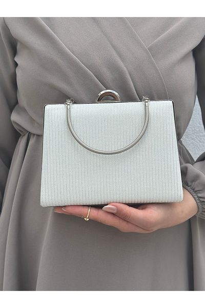 Sh Poly Γυναικείο βραδινό φόρεμα Çupra Sedef Τσάντα Portfolio Clutch
