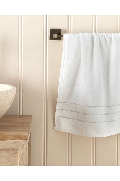 English Home White Soft Cotton Face Towel