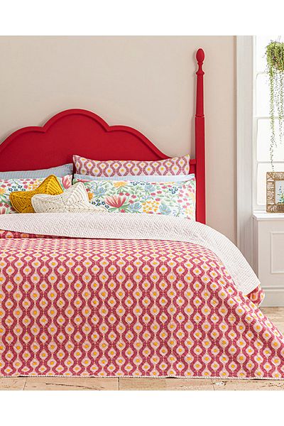 English Home Sunny Side Pink Double Multi-Purpose Blanket