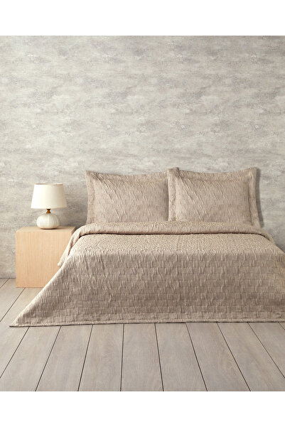 English Home Classic Heritage Parlak Jakarlı Çift Kişilik Yatak Örtüsü Takımı...