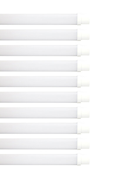 Hero Led 10 ADET 40 WATT 120 CM ETANJ IP65 YATAY BANT ARMATÜRÜ BEYAZ IŞIK - 1...