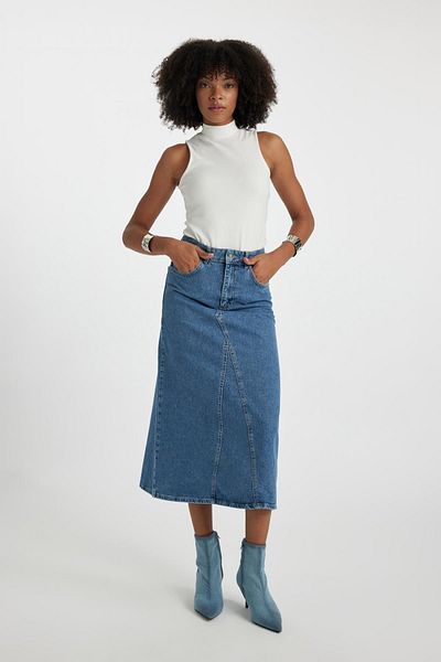 DeFacto Long Fit Jeans - Hosszú szoknya B2275ax23wn
