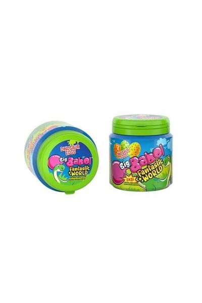 Big Babol بيض ديناصور فانتاستيك وورلد (10 قطع × 90 جم)