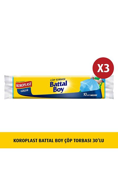Koroplast 10 x 3 King Size Garbage Bags
