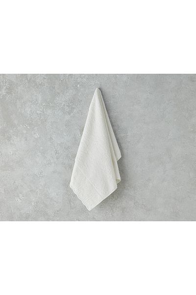 English Home Πετσέτα προσώπου Festoon Palm Cotton Ecru