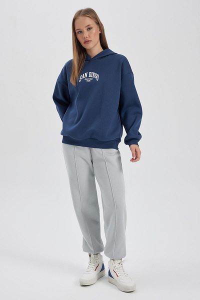 DeFacto Χοντρό και με κουκούλα oversize φούτερ Z9316az23wn