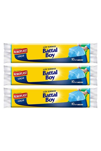 Koroplast 10 x 3 King Size Garbage Bags