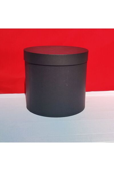 KERİBOX Siyah Silindir Kutu 03