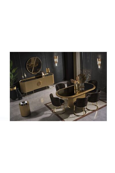 mobilyabazari Guccix Yemek Masası Ve 6 Sandalye