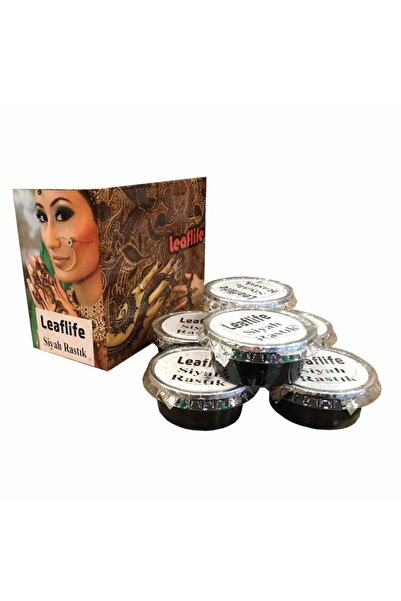 Leaf Basic Siyah Rastık Saç Kaş Kirpik Boyası