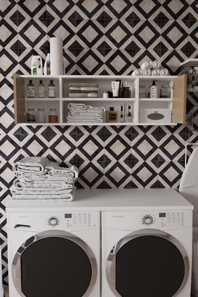 Remaks Loya 120 cm Banyo Dolabı Üst Modülü Beyaz- Arno