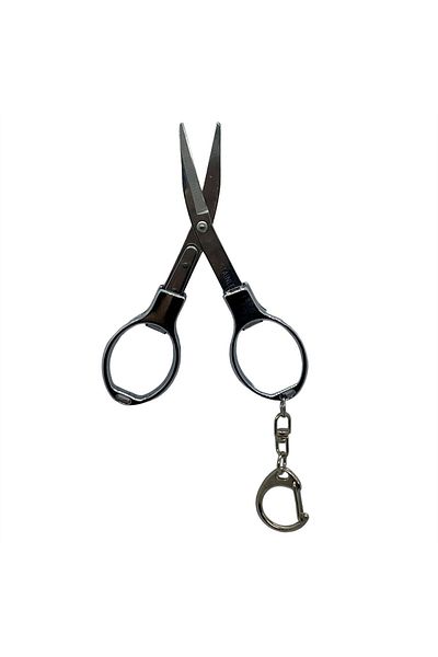ofisturka Multi-Purpose Foldable Travel Scissors with Keychain (2.9") / PIN-5293