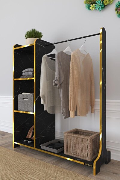 Remaks Moda Portmanto Ayaklı Elbise Askısı Ve Konfeksiyon Askılık Elbise Dola...