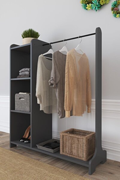 Remaks Moda Portmanto Ayaklı Elbise Askısı Ve Konfeksiyon Askılık Elbise Dola...