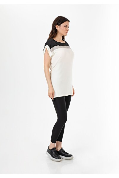 COZY Kemerli Saten Aksesuarlı Penye Tunik