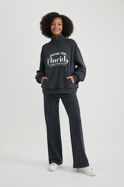 DeFacto Long Washed Pocket Pale Effect Thick Sweatpants - B8290ax23wn