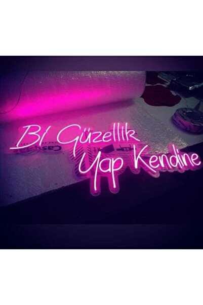 HYL Neon Led Işıklı Ev Dekorasyon Parti Ve Gece Lambası - Bi Güzellik Yap Ken...