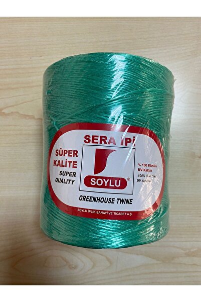 SOYLU Sera İpi UV Katkılı 1800 M Yeşil Tarım İpi Klips İpi