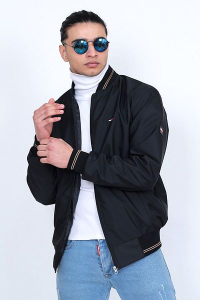 a.r.t sportwear Bomber Pilot Coat Sleeve Chest Embroidered Water Repellent Fabric