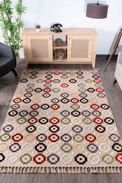 Konfor Halı Jüt Halı Konfor Modern Dokuma 3038
