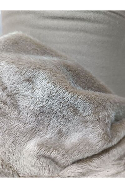 Erciyes home 1.Kalite peluş tavşan tüyü kumaş