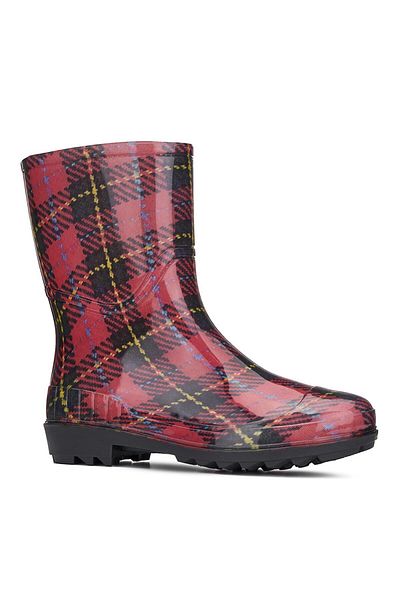 Emek Short Throat Waterproof Rain Boots Women
