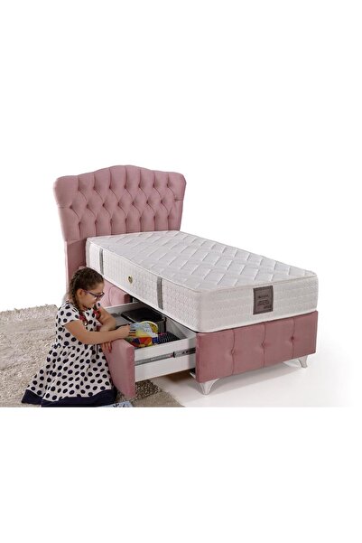 Mobilya Dükkanım Md Çekmeceli Angel - Smart 90x190 Tek Kişilik Baza Gm11741