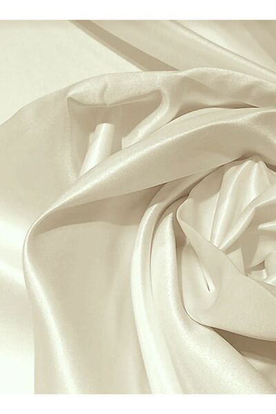 yağmur zebra CREAM SATIN SUNLIGHT PHONE CURTAIN (PLAIN)