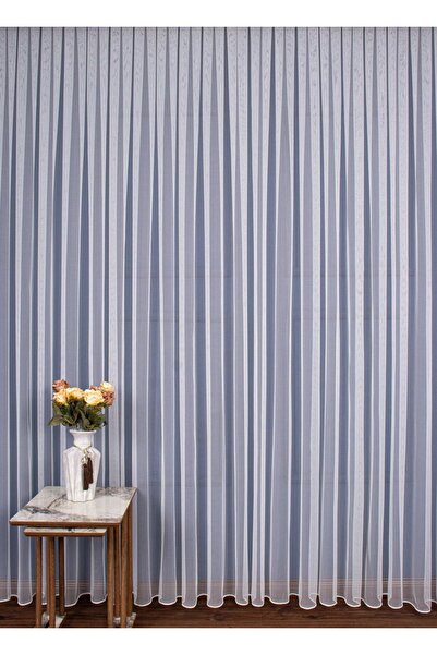 yağmur zebra GRAY STRAIGHT MODERN TULAR CURTAIN, NORMAL PILED (1/2,5 PILED), SKIRT LEADED, MINIMALIST DESIGN