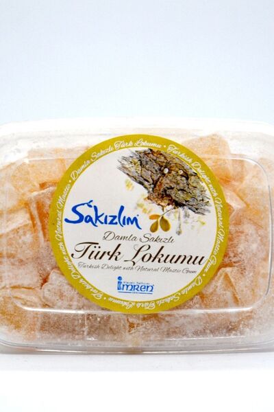 İMREN ALAÇATI TATLICISI & SAKIZLIM Sakızlım Damla Sakızlı Türk Lokumu 250gr
