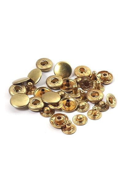 AiryFooT 12.5mm Studs 54 Studs 25 Sets Yellow Color