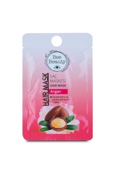 Bee Beauty قناع الشعر بزيت الأرغان 25 مل Bbaysm25ml
