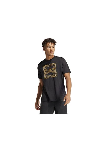 adidas Ανδρικό μπλουζάκι casual - M Metallic G T, IR5831 Μαύρο