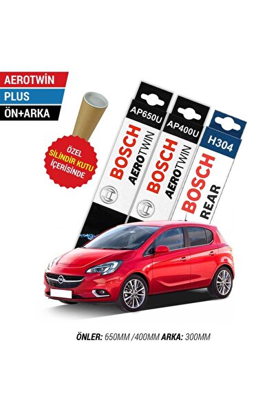 Bosch Opel Corsa E Ön Arka Silecek (2015-2020) Bosch Aerotwin Plus