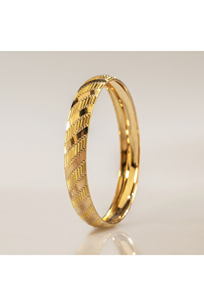 Genç Altın 15 mm 25gr 22 Ayar Model Bilezik