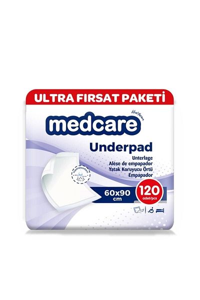 MEDCARE Mattress Protector Ultra Pack 60x90 120 Pieces