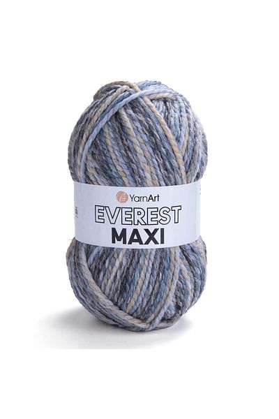 Yarnart EVEREST MAXI - ΜΠΡΟΝΤΙ ΧΕΙΡΟΠΟΙΗΤΟ ΠΛΕΚΤΟ ΣΚΟΡΔΟ EBRULİ-8023
