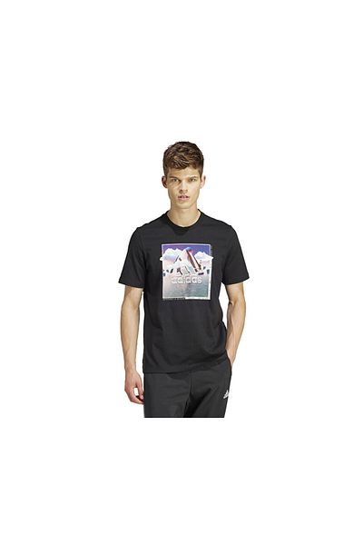 adidas M Landscape Bos Women's Black Casual T-Shirt - IS2869