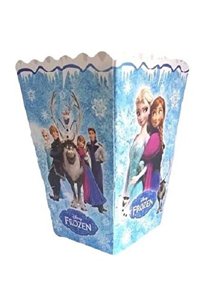 partideyince Elsa Frozen Anna Olaf Elsa Elza Temalı Mısır Kutusu 8 Li