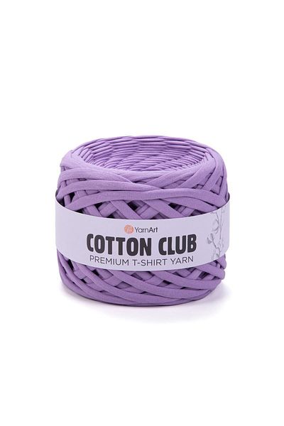 Yarnart Cotton Club - Χτενισμένο Βαμβακερό Ύφασμα Πλεκτό Χέρι Νήμα Λεβάντα-7353