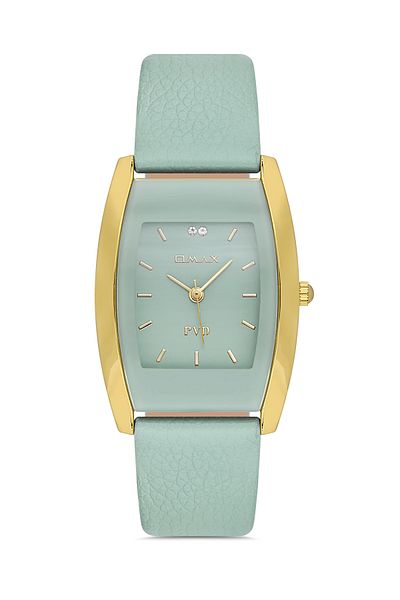 Omax 00CE0019QE15 Model Leather Women's Watch