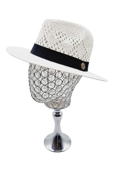 Mood Agenda Unisex Organic Straw - Fedora Cowboy Καπέλο