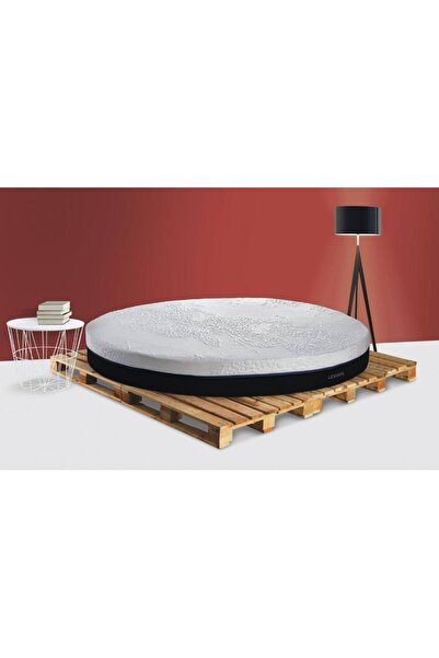 Genel Markalar Round Latex 220x220 Çift Kişilik Yuvarlak Yatak Lmn106