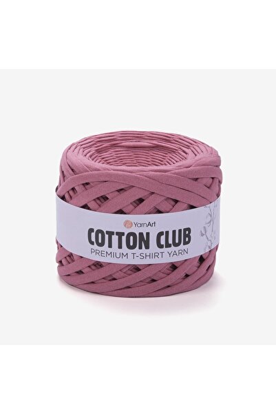 Yarnart Cotton Club - Χτενισμένο Βαμβακερό Ύφασμα Πλεκτό Χέρι Νήμα Ανοιχτό Ροζ-7340