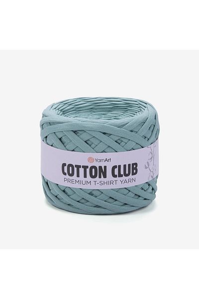 Yarnart Cotton Club - Χτενισμένο Βαμβακερό Ύφασμα Χειροποίητο Νήμα Πλεξίματος Πράσινο-7356