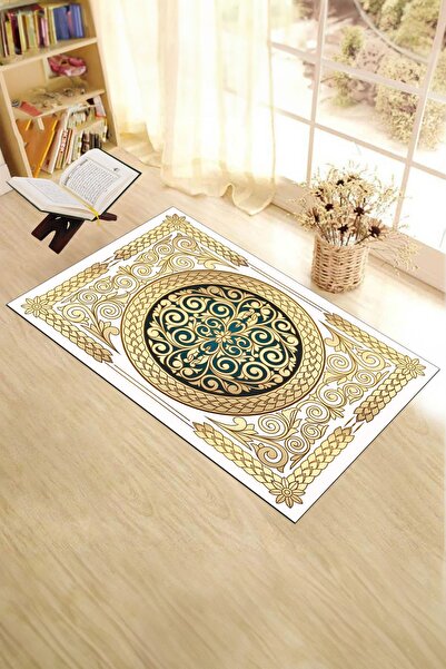 EY HOME Ψηφιακό χαλί προσευχής δώρου με τύπωμα που πλένεται με κοιλιά 70x130