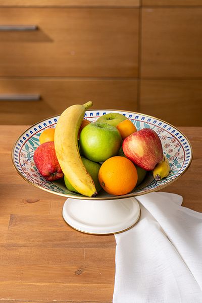 Emsan 32 Cm Hasbahçe Enameled Fruit Bowl
