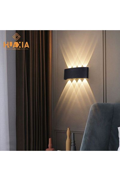 fullreyon 12 Watt Daylight Decorative Light Filtered Led Sconce, Modern Led Luminaire, Indoor and Outdoor Modern Sconce