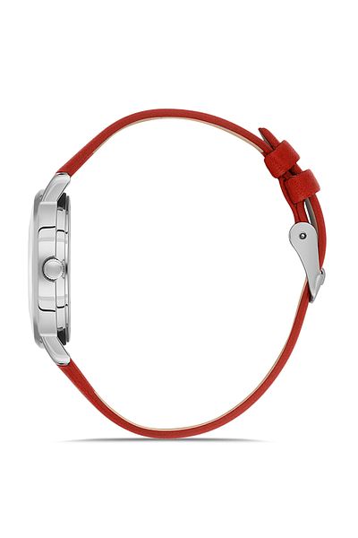 Omax Leather Women's Watches 00ZEC004IR06