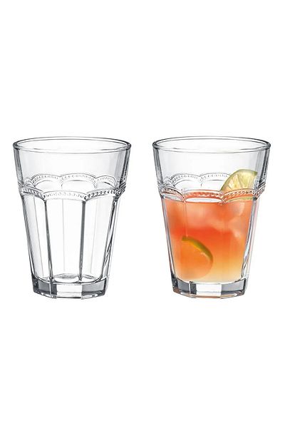 Madame Coco Perline 4-Piece Soft Drink Glass Set